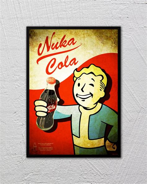 Fallout Nuka Cola Poster Nuka Cola Poster Fallout Nuka Cola Poster