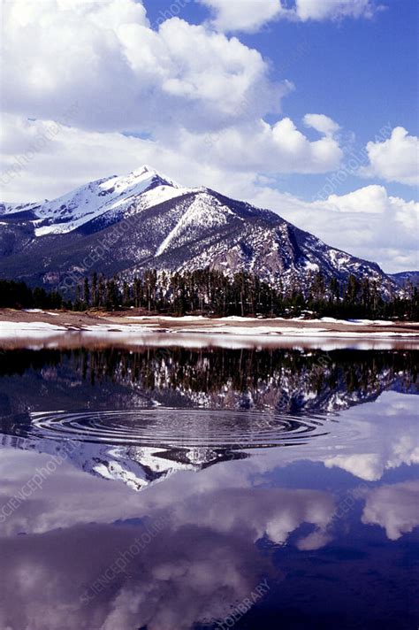 Snowmelt Runoff In The Rocky Mountains Stock Image E5200386