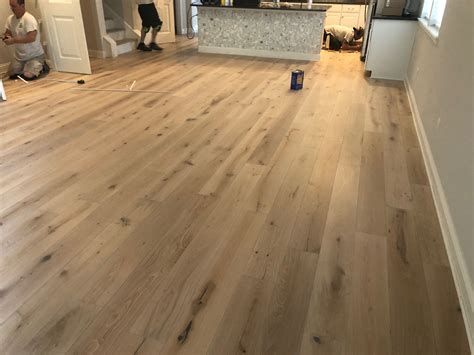 Engineered White Oak Flooring Installation In Nocatee