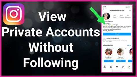 How To View Private Instagram Account Without Following Them Youtube