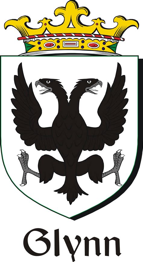 Each of these stands for something a quick free search for your personal family crest can give you a stronger connection with your irish side, telling the story of who you are, and where you came from. Glynn Family Crest / Irish Coat of Arms Image Download ...