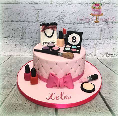Makeup Birthday Cakes Girly Birthday Cakes Disney Princess Birthday Cakes 18th Birthday Cake