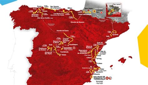 Del 19 al 21 de agosto. Vuelta a España 2019. Análisis del recorrido, etapas ...