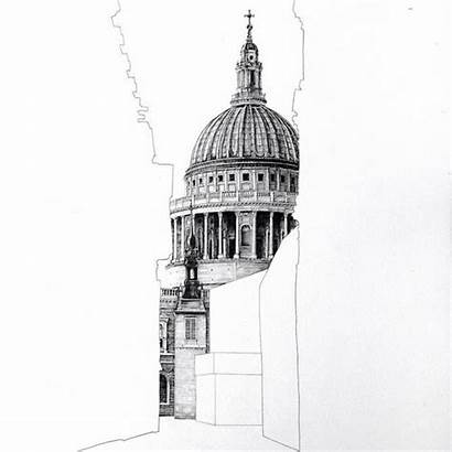 Sainsbury Minty Drawings Architecture Architectural Buildings Modern