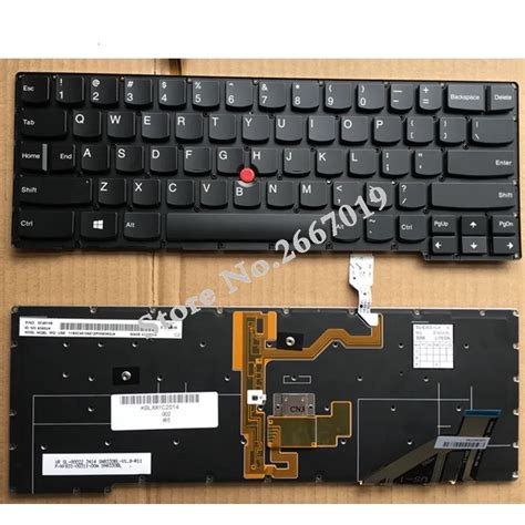 English NEW Laptop Keyboard With Backlit For Lenovo For Thinkpad X1C