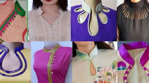 100 Types Front Collar Neck Designs Different Types Collar Neck Design For Blouse And Suit