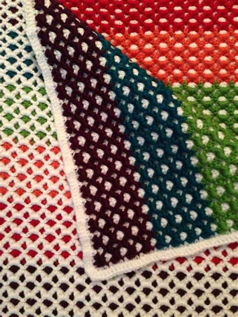 Pin On Crochet Reversible Afghans