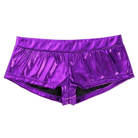 uk women faux leather spandex briefs high waist hot panties rave dance underwear ebay