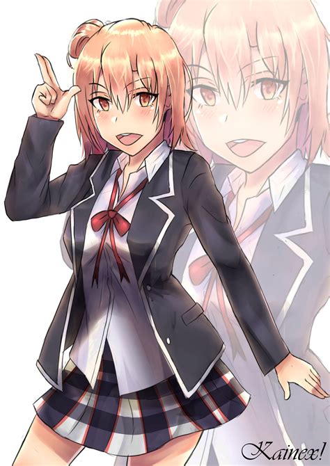 Yui Yuigahama Oregairu Redraw Fanart By Kainex19 On Deviantart