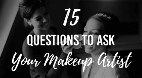 15 Questions To Ask Your Makeup Artist Wedding Advice Bridebook