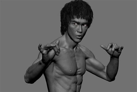 Bruce Lee Zbrushcentral