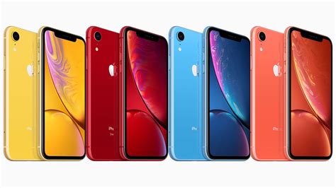 The New Iphone Xr Comes In 6 Colors And Is Relatively