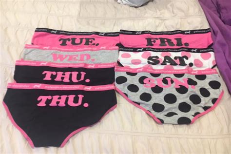 This Womans Days Of The Week Underwear Facebook Post Has Gone Viral