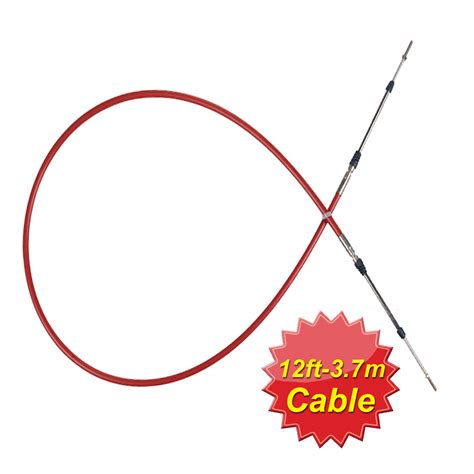 12ft 37m Boat Throttle Control Cable 33c Yamaha Parsun Outboard Motor