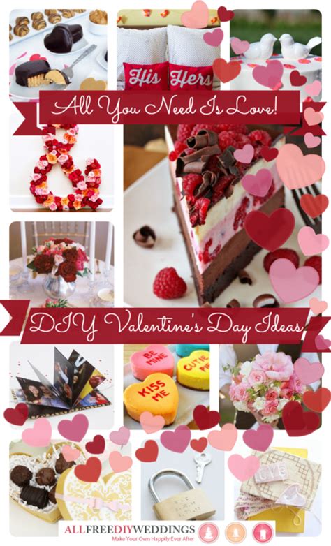 The Sweetheart Wedding Diy Valentines Day Ideas Or Just Plain Olde