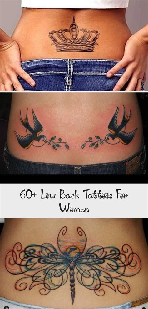 60 Low Back Tattoos For Women Tattoos And Body Art Back Tattoo