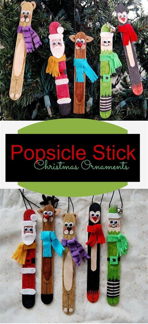 17 Clever Popsicle Craft Ideas For Your Kids This Christmas