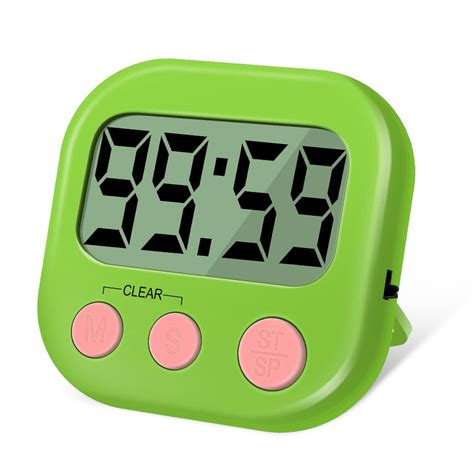 Buy Kitchen Timer Digital Visual Timer Magnetic Clock Stopwatch