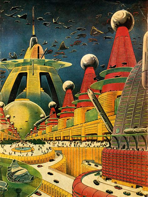 Science Fiction Artwork Retro Futurism Sci Fi Art