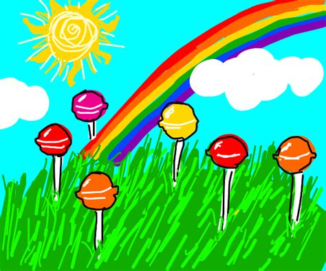 Sunshine Lollipops And Rainbows Drawception