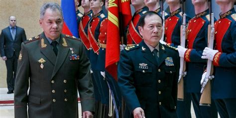 China And Russia Pledge Military Cooperation In A Signal To The United
