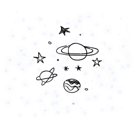 Simple Easy Aesthetic Space Doodles Aesthetic Name