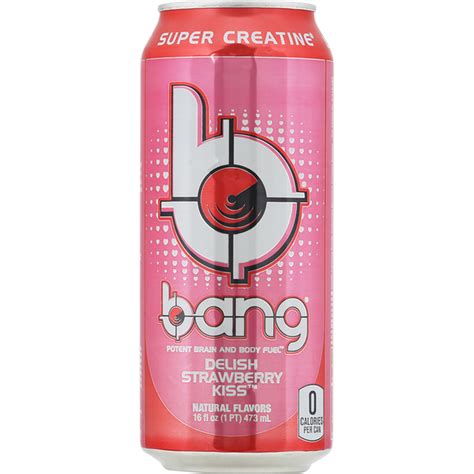 Bang Energy Delish Strawberry Kiss 16 Fl Oz Delivery Or Pickup Near