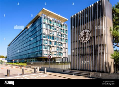 General View Of The United Nations Headquarters In Geneva Hi Res Stock