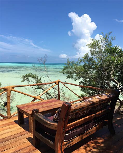 The Island Pongwe Lodge Pongwe Zanzibar Tanzania Outdoor Deck Travoh