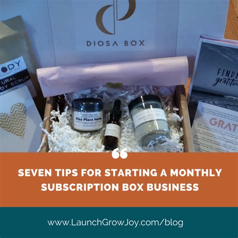 How To Start A Monthly Subscription Boxes Business Seven Tips