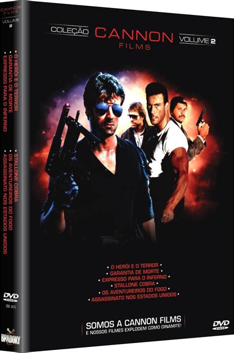 Coleção Cannon Films Vol2 Box Com 3 Dvds Chuck Norris Frete Grátis