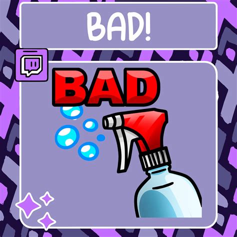Animated Bad Water Bottle Emote Twitch Emote Youtube Emote Discord