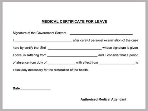 Recipient portal users** who receive vaccine at a standard or mobile clinic and can use vams to: Medical-Certificate-Template | Places to Visit | Pinterest ...