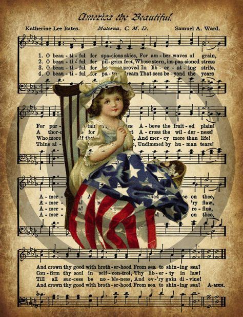 Primitive Patriotic America The Beautiful Betsy Ross Flag Jpeg Digital