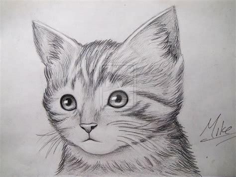 See more ideas about animal drawings, cute animal drawings, drawings. Cute Kitty Drawing by MCorderroure on deviantART | Kitty ...
