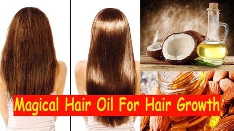 How To Grow Long And Thicken Hairmagical Hair Oil Youtube