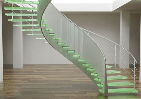 15 Stunning Glass Spiral Staircase Designs That You Shouldnt Miss