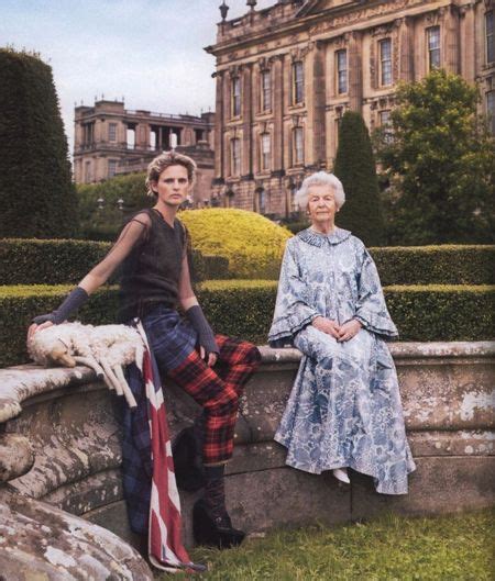 Stella Tennant And Deborah Devonshire With Images The Duchess Of