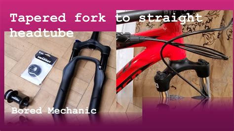 Tapered Fork To Straight Headtube Youtube