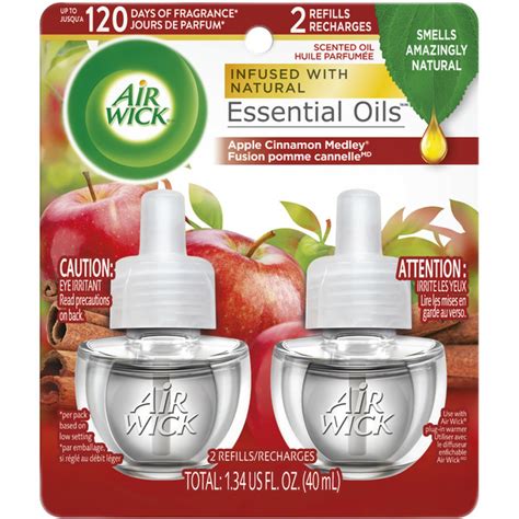 Publix Air Wick® Plug In Scented Oil Refill 2 Ct Apple Cinnamon Medley Same Day Delivery Or