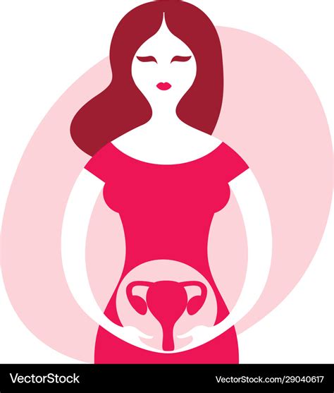 female fertility health concept royalty free vector image