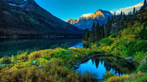Free Download Lake Mountain Scenery Wallpapers Hd Wallpapers 2560x1600