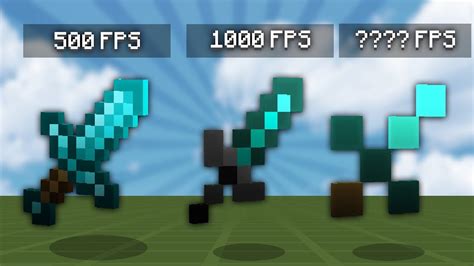 4x Vs 8x Vs 16x Pack Fps Comparison In Minecraft Pvp Youtube