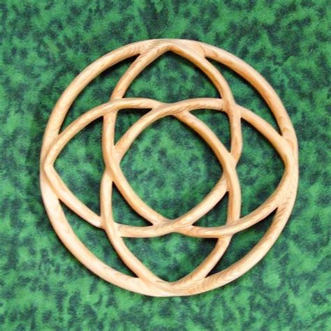 Celtic Knot Of Healing Relationship Wood Carving Symbol Of Etsy