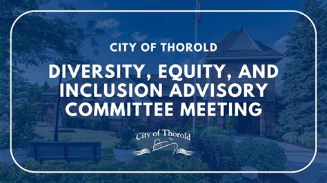 Diversity Equity And Inclusion Advisory Committee Youtube