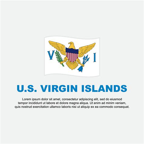 u s virgin islands flag background design template u s virgin islands independence day banner