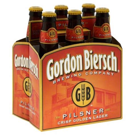 Gordon Biersch Pilsner Bottles 6 Count12 Fl Oz Harris Teeter
