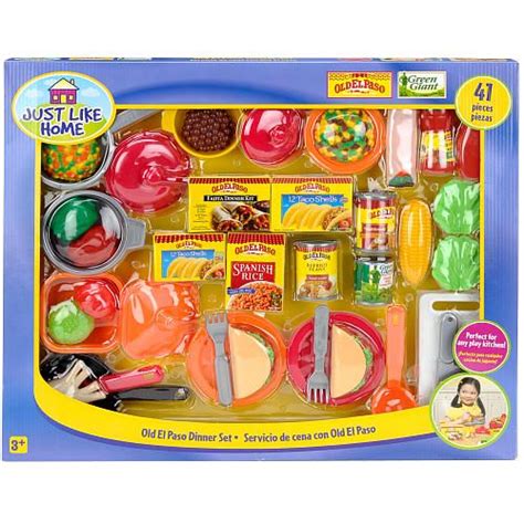 Just Like Home Old El Paso Dinner Set 41 Pieces Dinner Sets Toys