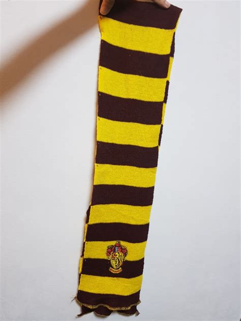 Gryffindor Scarf Harry Potter Womens Fashion Accessories Scarves