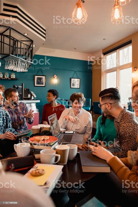 Is there a limit what images i can download? Social Book Club Meeting Stock Photo - Download Image Now ...
